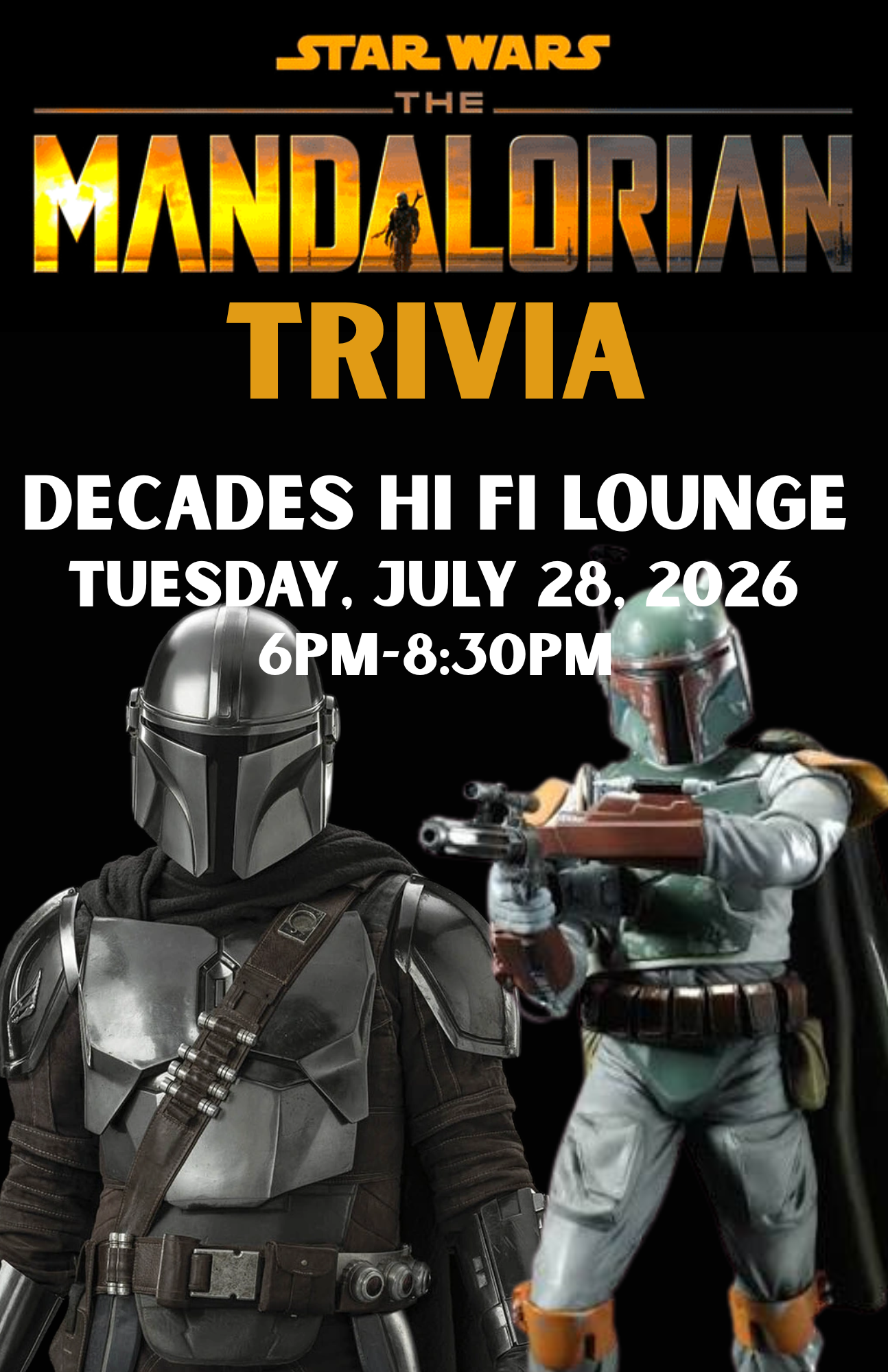 Mandalorian Trivia 6pm!